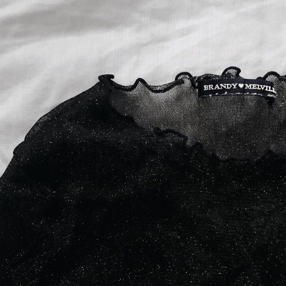 Brandy Melville Sparkly Top - Picture 3 of 3